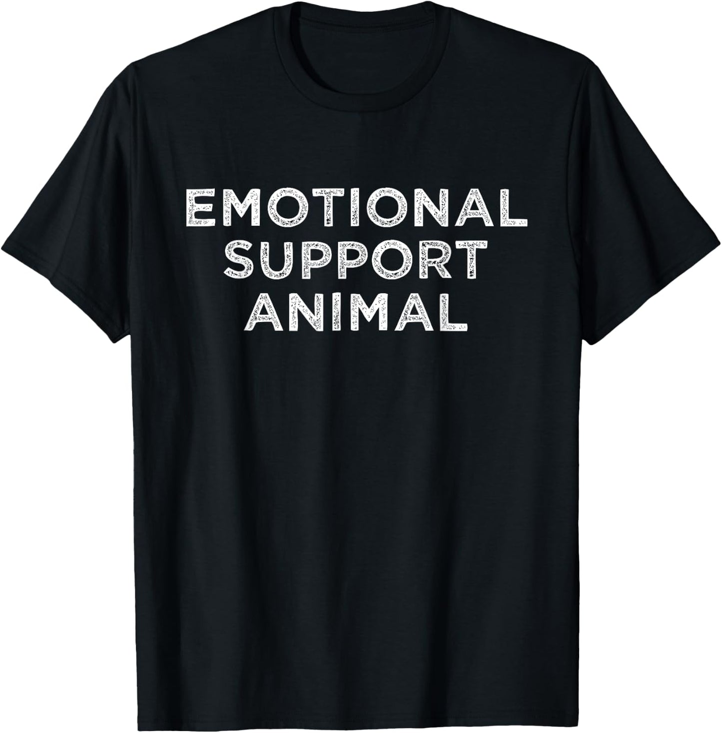 Emotional Support Animal T-Shirt - T-Shirt | Black