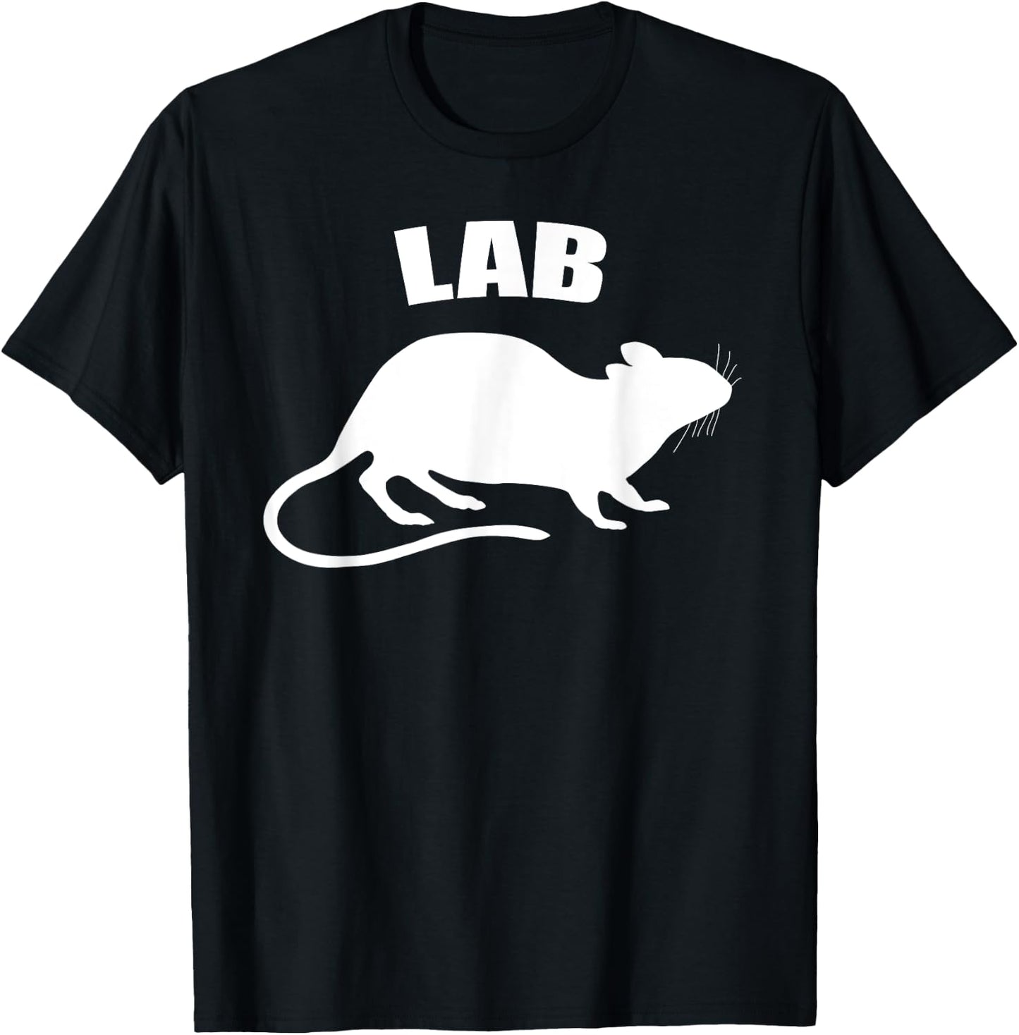 Lab Rat Laboratory Researcher Graduate Student Research Gift T-Shirt - T-Shirt | Black