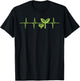 Earth Day Shirt Pro Environment Plant Heartbeat Gift T-Shirt - T-Shirt | Black