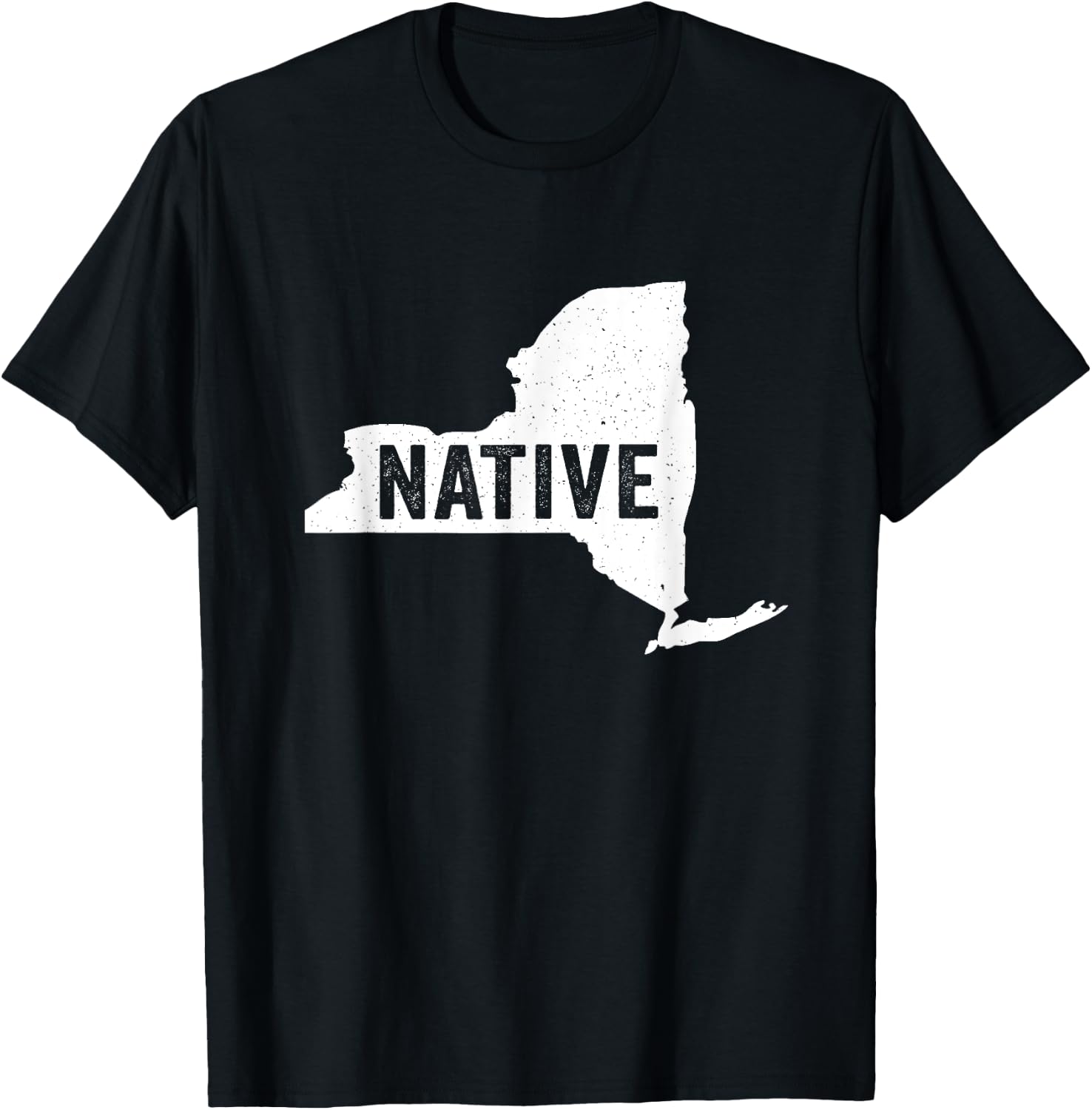 Native New Yorker Patriotic American Born USA New York Love T-Shirt - T-Shirt | Black