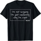 RICKY Quote Funny Birthday Personalized Name Gift T-Shirt - T-Shirt | Black