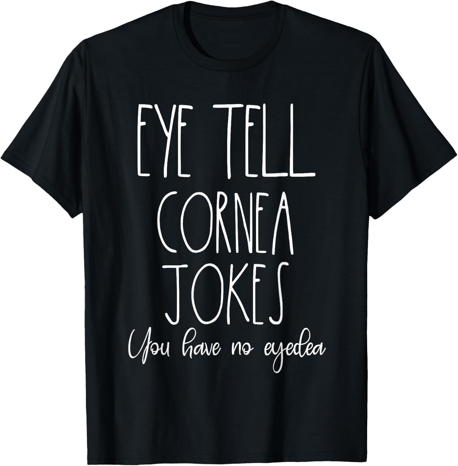 Funny Optometrist Gifts For Eye Doctor Optician Eye Tech T-Shirt - T-Shirt | Black