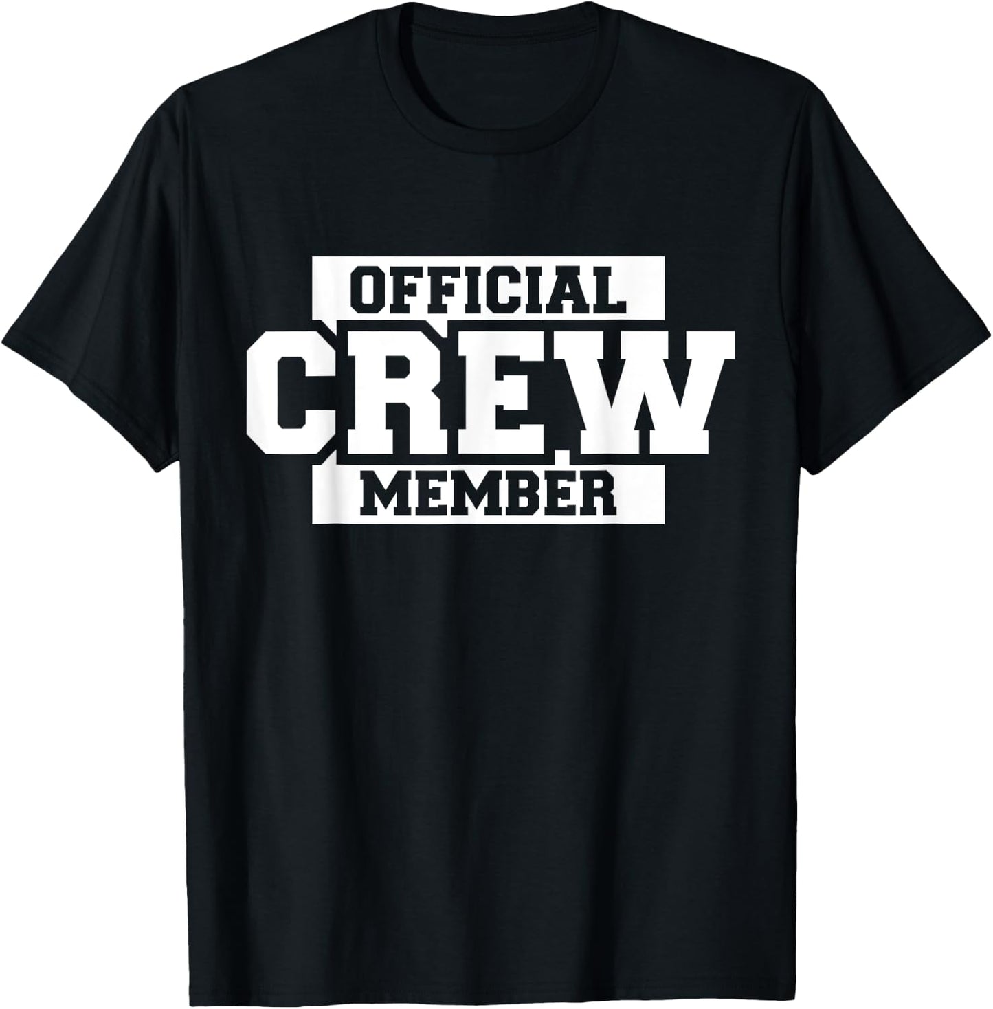 Official Crew Member T-Shirt - T-Shirt | Black