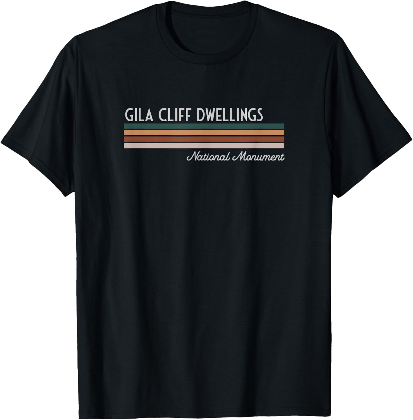 Gila Cliff Dwellings National Monument T-Shirt - T-Shirt | Black