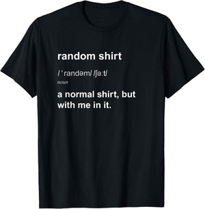 Random Funny Arbitrary Odd Stuff Women T-Shirt - T-Shirt | Black