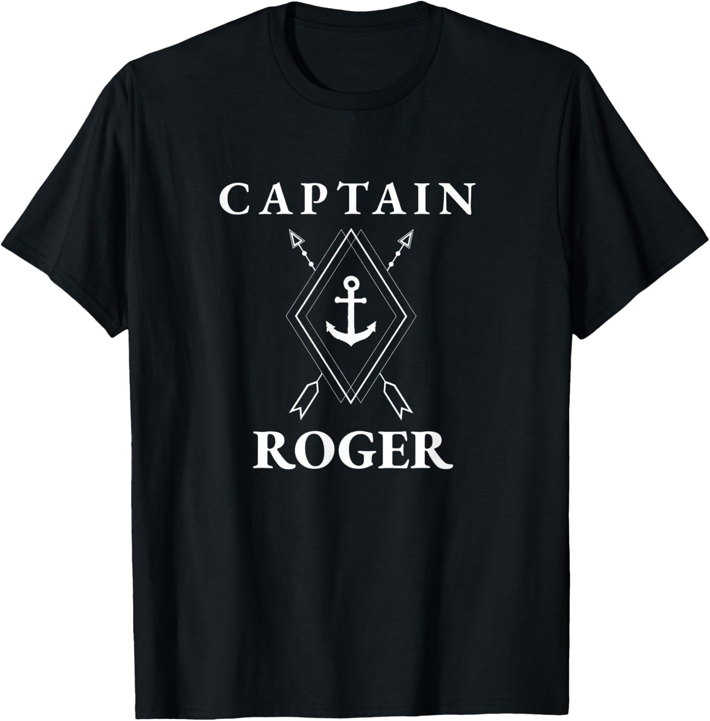 Captain Roger T-Shirt - T-Shirt | Black