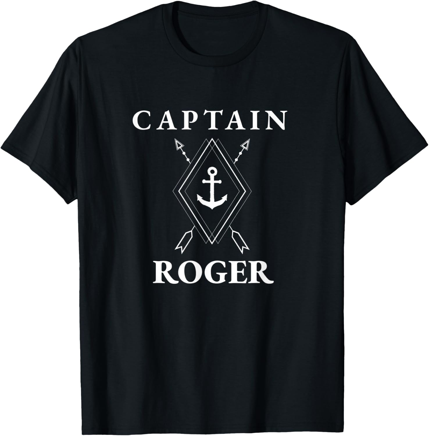 Captain Roger T-Shirt - T-Shirt | Black