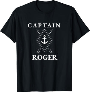 Captain Roger T-Shirt - T-Shirt | Black