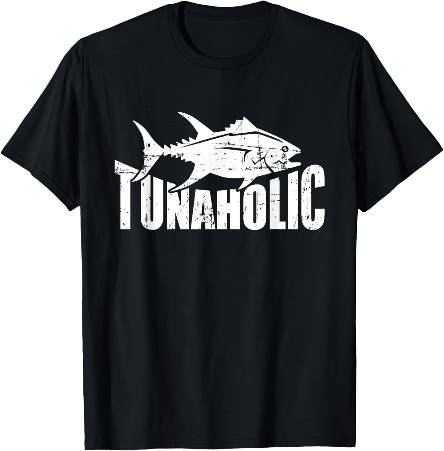 Fishing tunaholic T-Shirt - T-Shirt | Black