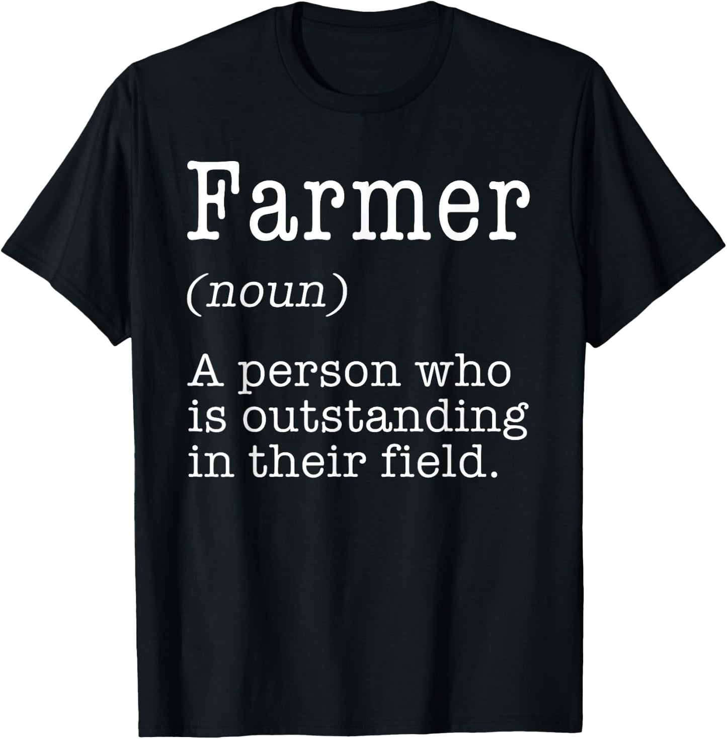 Funny Dairy Farmer Gift Local Farming Men Women Boys Girls T-Shirt - T-Shirt | Black
