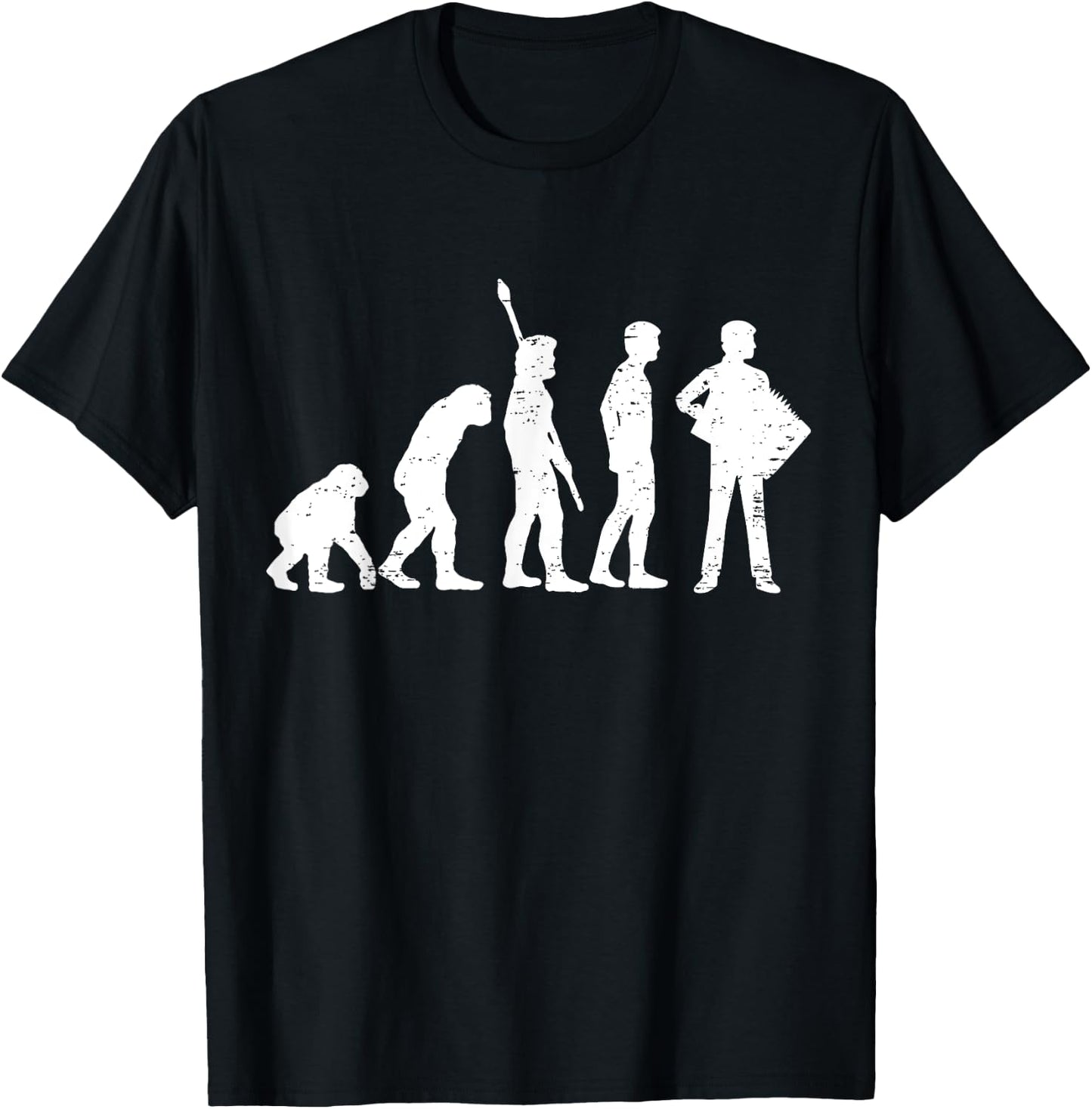 Accordion Player Schiffer Piano Evolution Accordion T-Shirt - T-Shirt | Black
