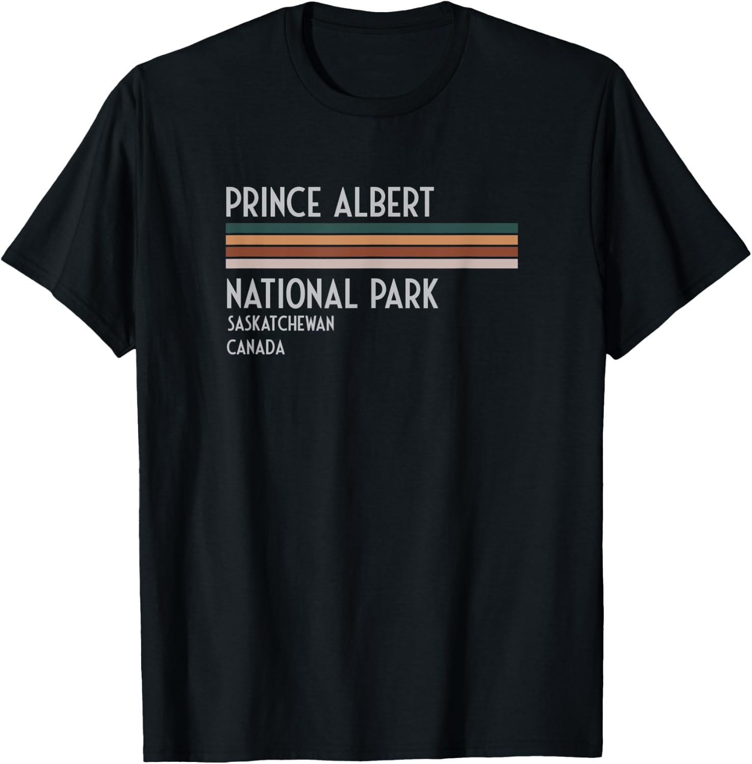 Prince Albert National Park Canada T-Shirt - T-Shirt | Black