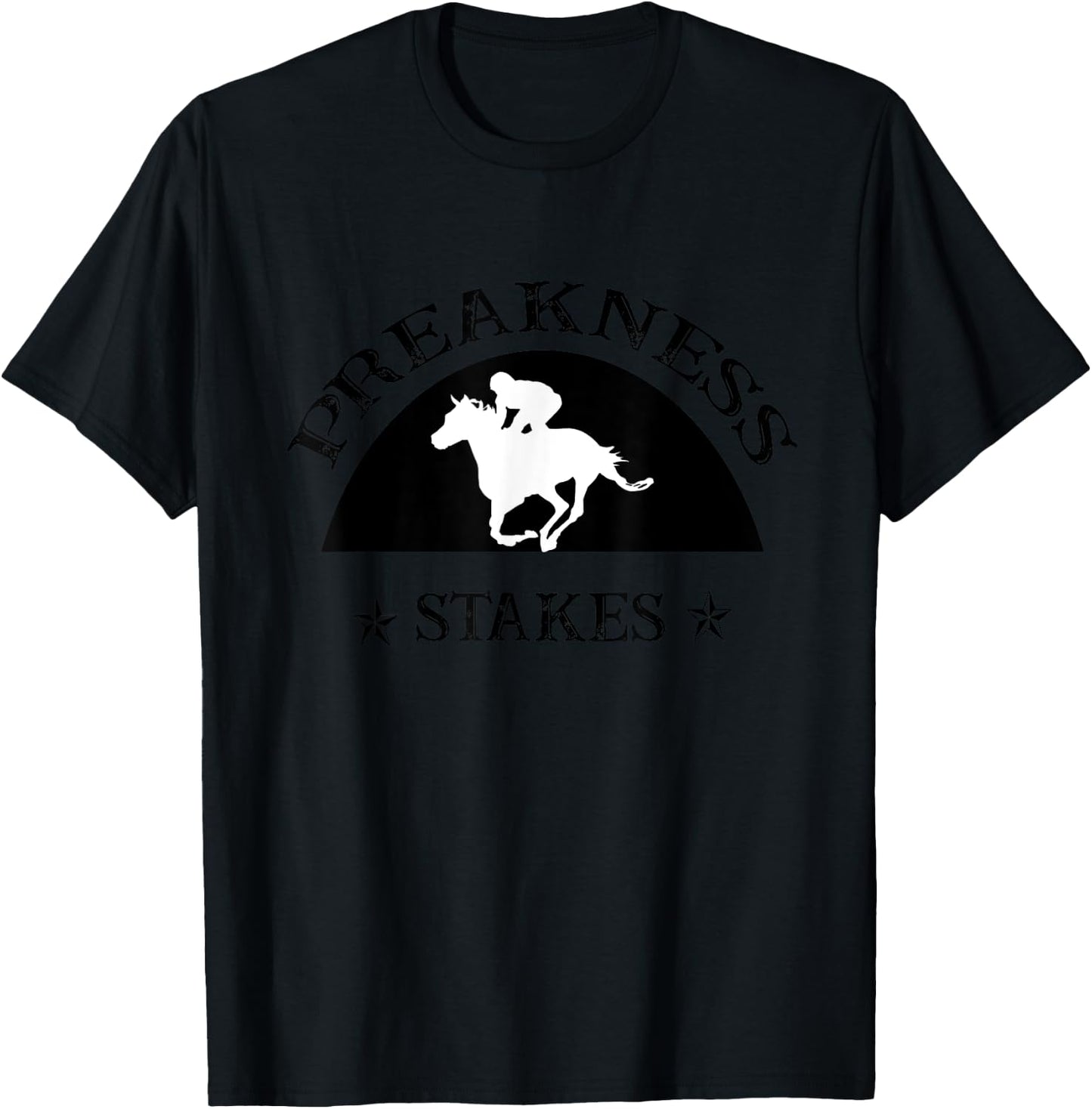 Preakness Horse Racing Shirts Women Stakes Apparel T-Shirt - T-Shirt | Black
