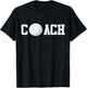 Golf Instructor Coach Golfer Golf Ball Gift Golf Course T-Shirt - T-Shirt | Black