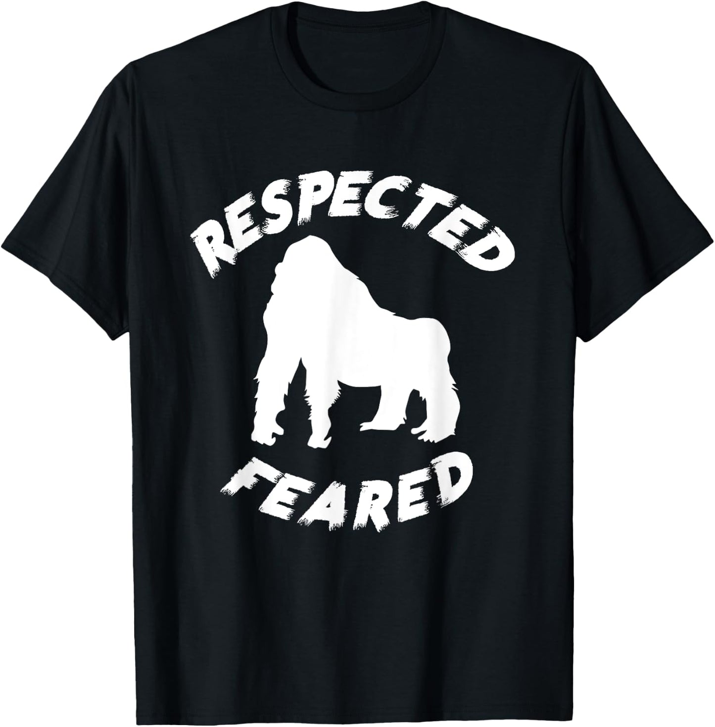 Gorillas Silverback - Monkey Wild Animals T-Shirt - T-Shirt | Black