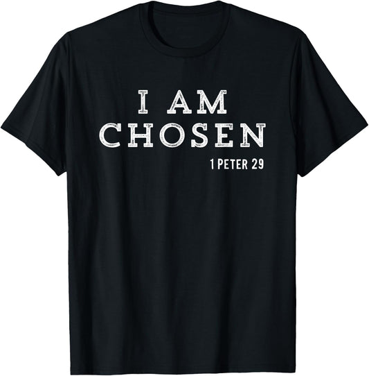Motivational Saying I'm The Chosen One Catholic Men Women T-Shirt - T-Shirt | Black