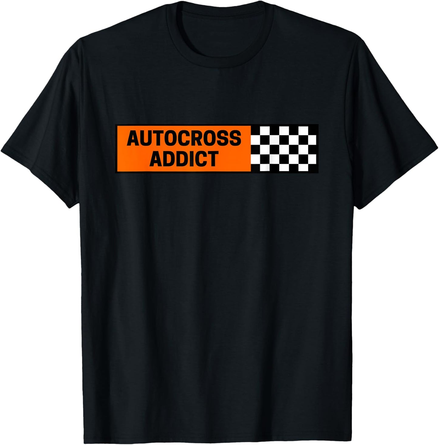 Autocross Addict Racing T-Shirt - T-Shirt | Black