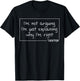 DEXTER Quote Funny Birthday Personalized Name Gift T-Shirt - T-Shirt | Black