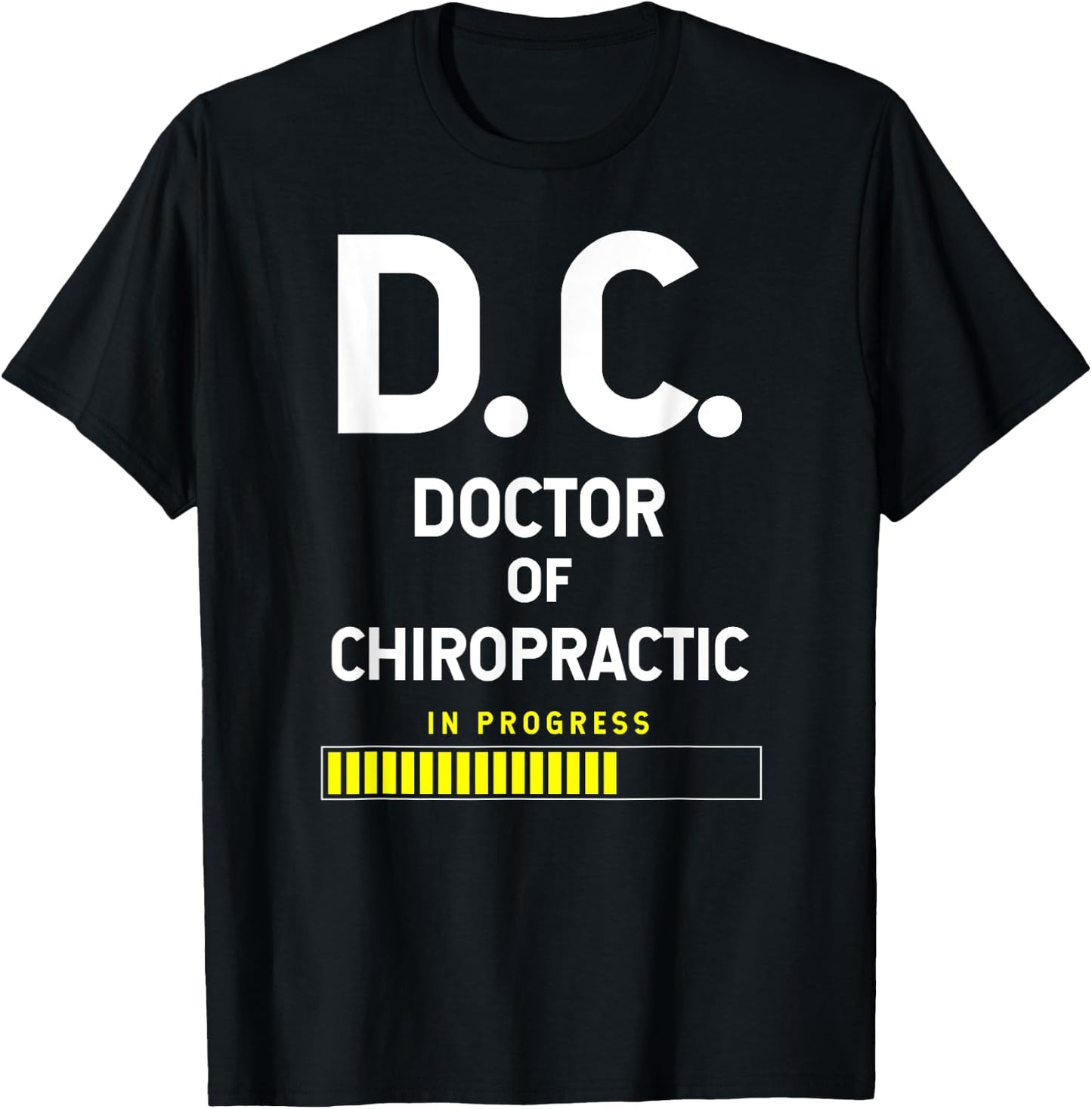 Doctor Of Chiropractic Student Future Chiropractor T-Shirt - T-Shirt | Black