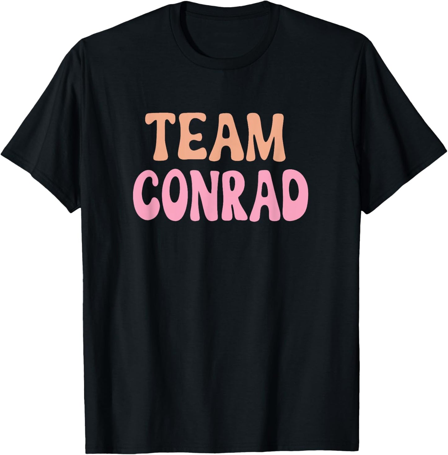 Support Your Favorite Team by MJ Team Conrad -Kids Black Cotton 60% Polyester 40% Modern Classic Fit Short Sleeve Small T-Shirt - T-Shirt | Black