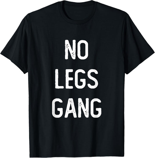 No Legs Gang - Funny Pewds Meme Art T-Shirt - T-Shirt | Black
