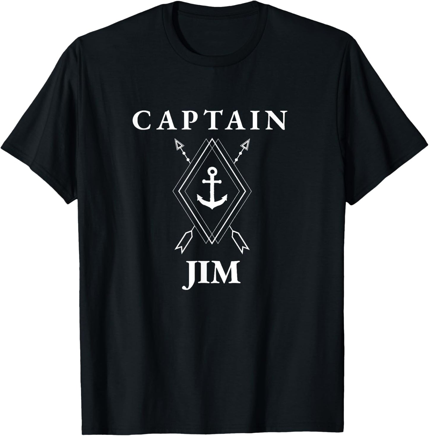 Captain Jim T-Shirt - T-Shirt | Black