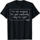 BOB Quote Funny Birthday Personalized Name Gift T-Shirt - T-Shirt | Black