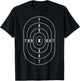 Cool Shooting Range Target | Funny Marksman Gun Lover Gift T-Shirt - T-Shirt | Black