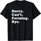 Funny Farming Farmer Gift Women Boys or Girls T-Shirt - T-Shirt | Black