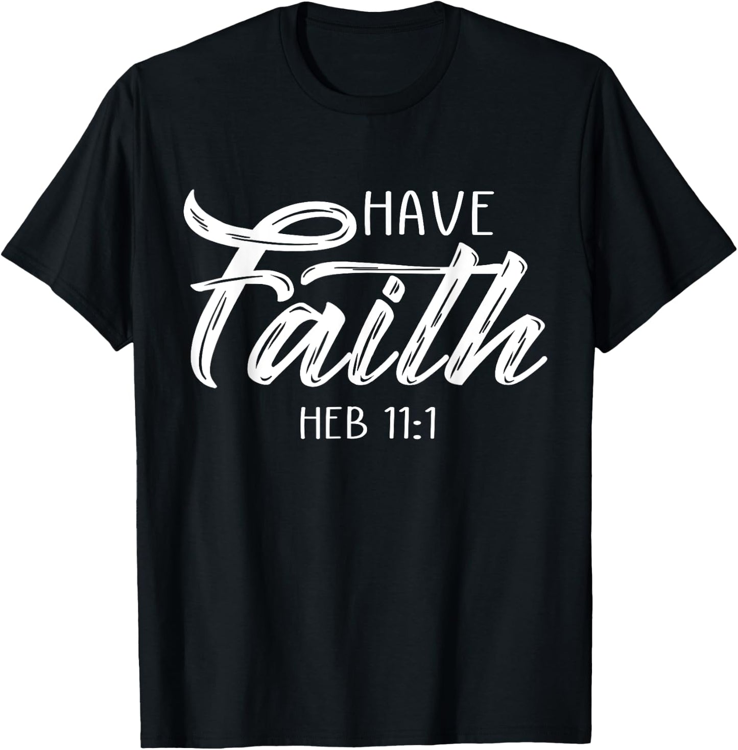 Faith Hope Love Shirt Christian Plus Size Women Bible Verse T-Shirt - T-Shirt | Black