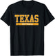 Texas Softball T-Shirt - T-Shirt | Black