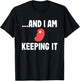 Kidney Transplant Organ Recipient Survivor Recovery Gag T-Shirt - T-Shirt | Black