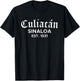 Culiacán Sinaloa Mexico Est. 1531 - Vintage Mexican Gift T-Shirt - T-Shirt | Black