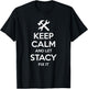 STACY Fix Quote Funny Birthday Personalized Name Gift T-Shirt - T-Shirt | Black