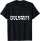 Dolomiti Alps Italy Dolomites Mountain T-Shirt - T-Shirt | Black