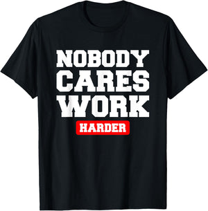 Funny Workout Quote For Weight Lifter T-Shirt - T-Shirt | Black
