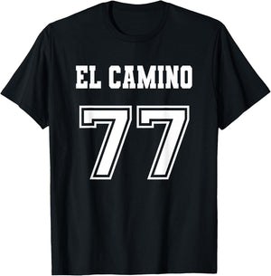 Jersey Style El Camino 77 1977 T-Shirt - T-Shirt | Black