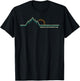 Bodie State Historic Park Mountain Retro T-Shirt - T-Shirt | Black