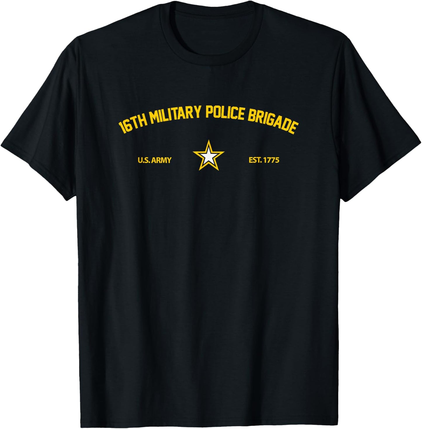 US Army 16th Military Police Brigade T-Shirt - T-Shirt | Black