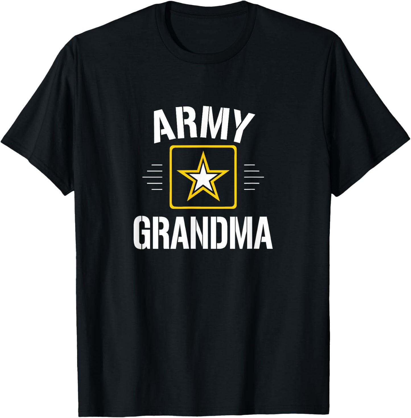 Army Grandma T-Shirt - T-Shirt | Black