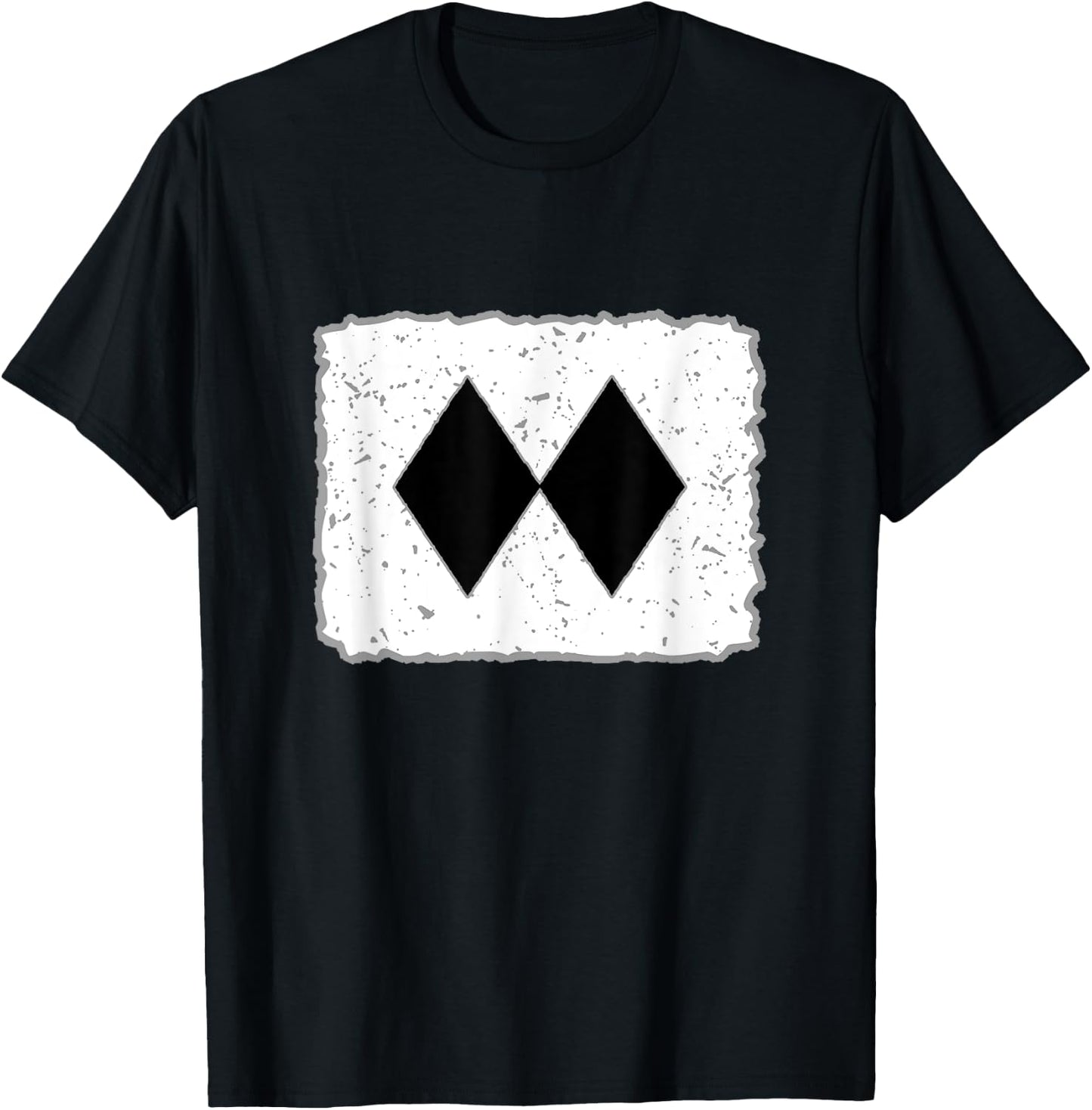 Funny Double Black Diamonds Ski Snowboard Skiing Skiers Gift T-Shirt - T-Shirt | Black