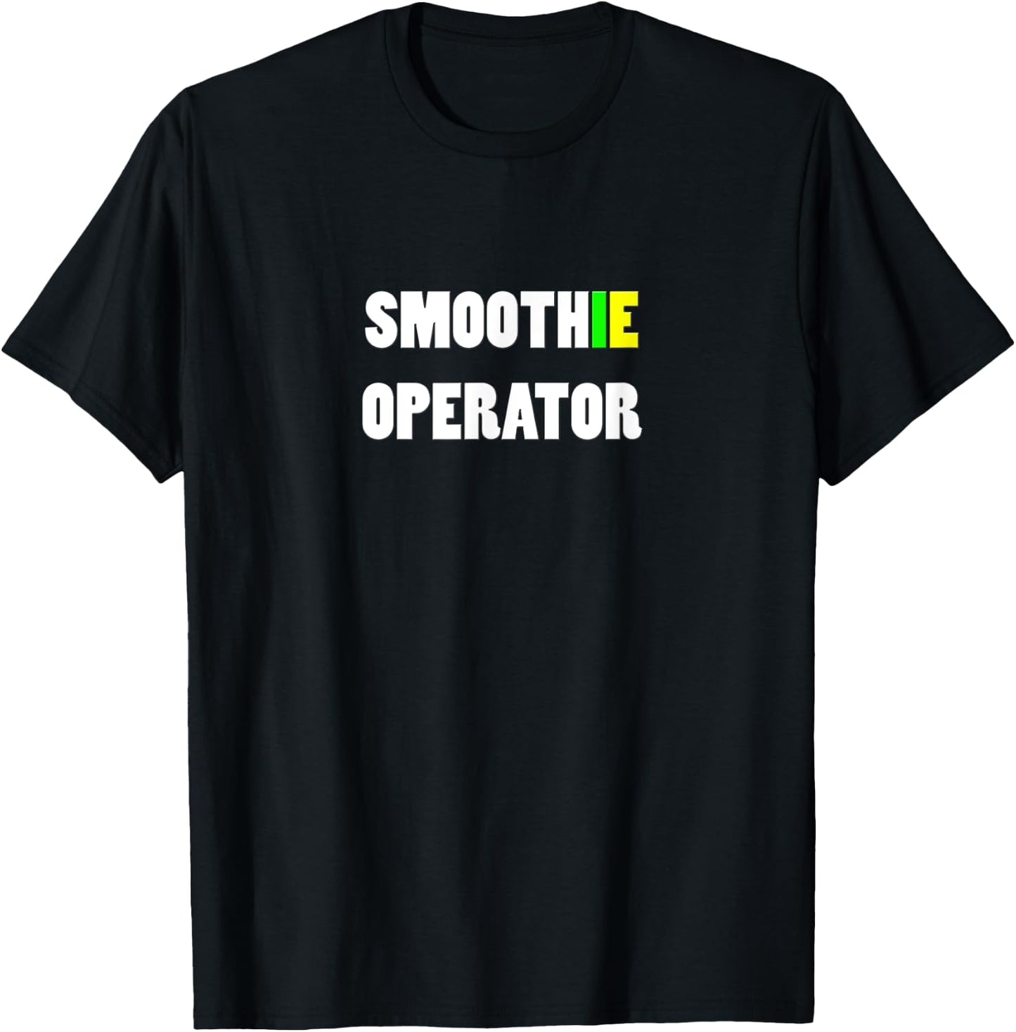 SMOOTHIE OPERATOR - Healthy Humor Smooth Operator T-Shirt - T-Shirt | Black