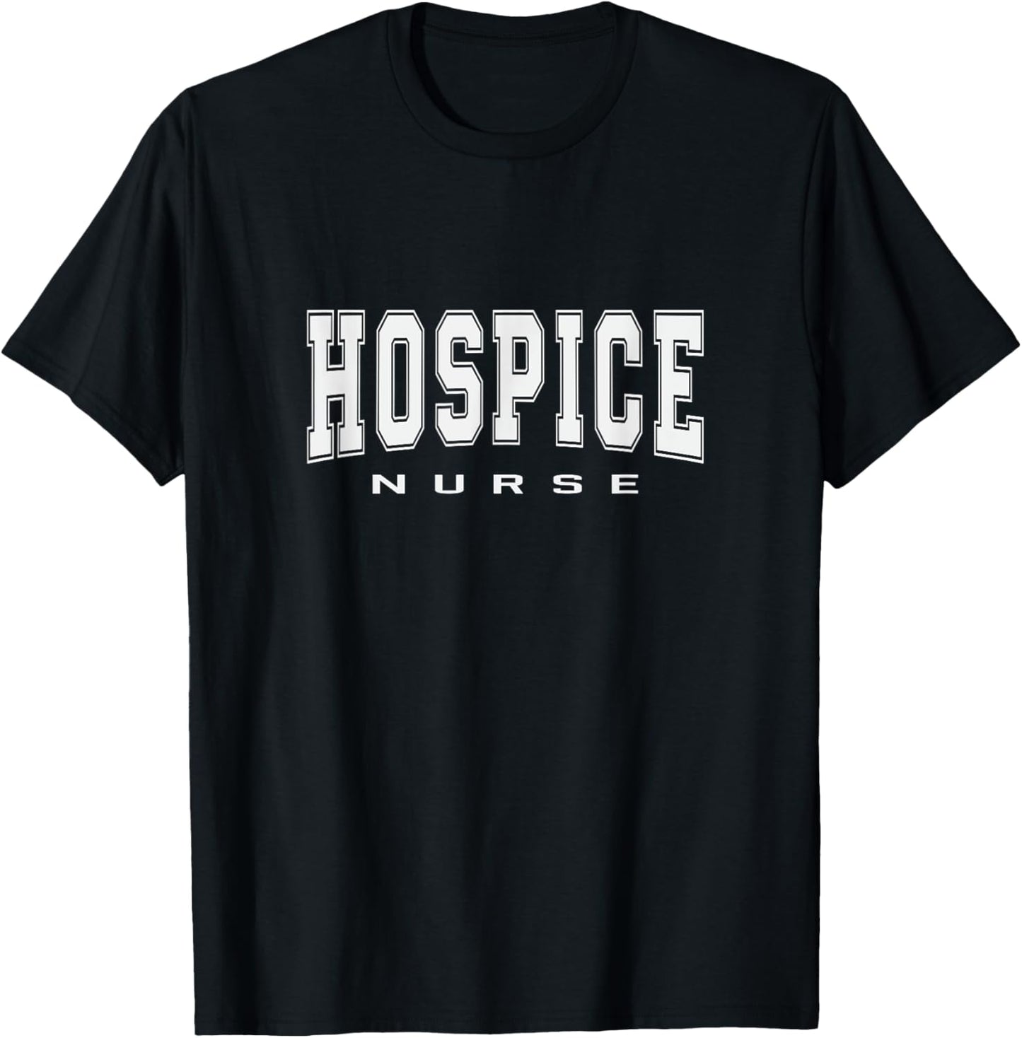 Vintage Hospice Nurse Doctor Graduation Medical Nursing RN T-Shirt - T-Shirt | Black