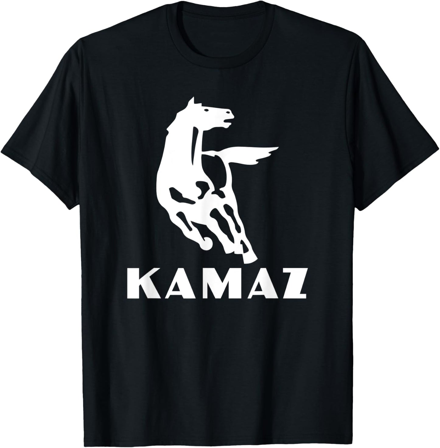 Russian truck Kamaz USSR T-Shirt - T-Shirt | Black