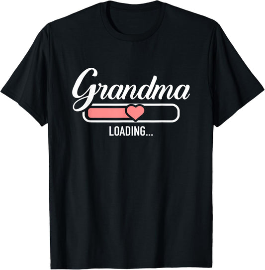 Grandma loading bar T-Shirt - T-Shirt | Black