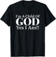 I'm A Child of God Yes I Am Christian Faith T-Shirt - T-Shirt | Black