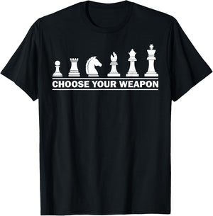 Funny Chess Gift Chess Lover Kids Boys Girls Cool Player Small T-Shirt - T-Shirt | Black
