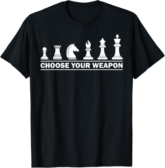 Funny Chess Gift Chess Lover Kids Boys Girls Cool Player Small T-Shirt - T-Shirt | Black