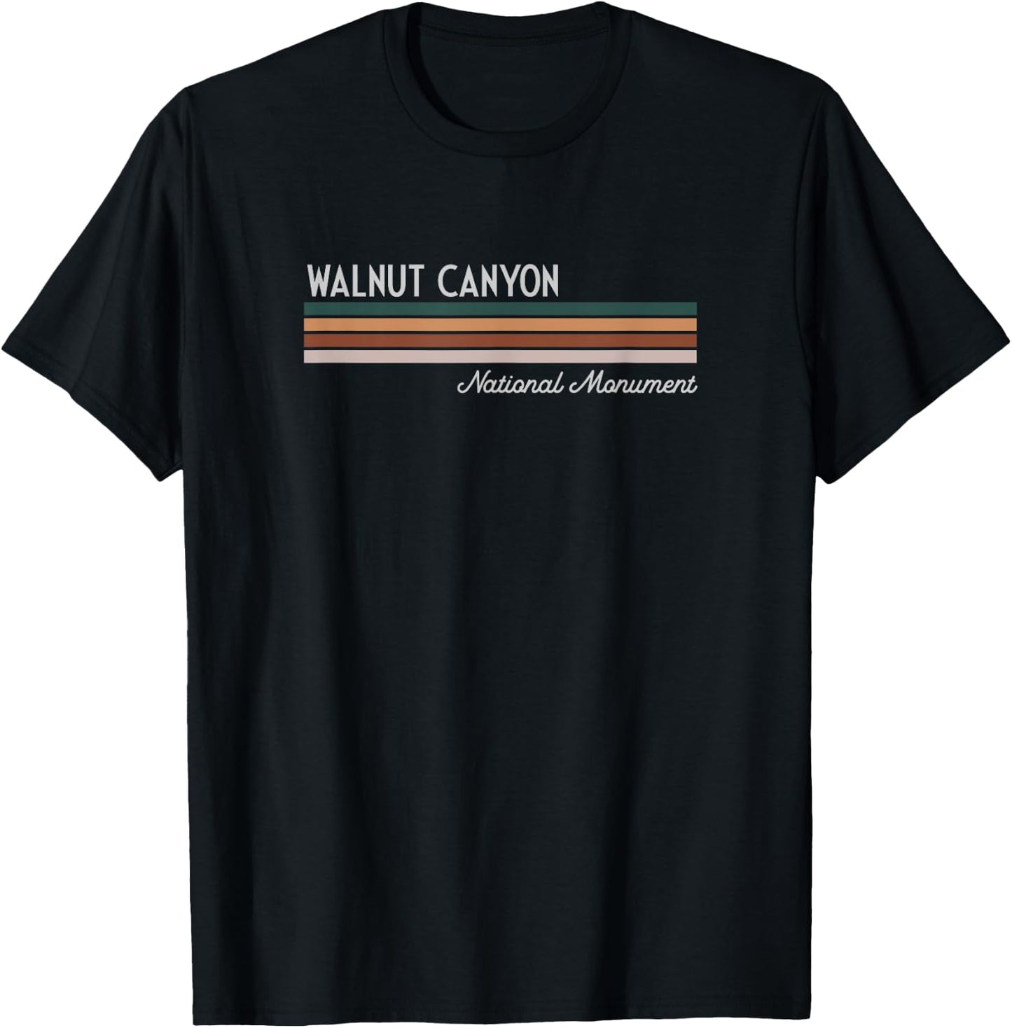 Walnut Canyon National Monument T-Shirt - T-Shirt | Black