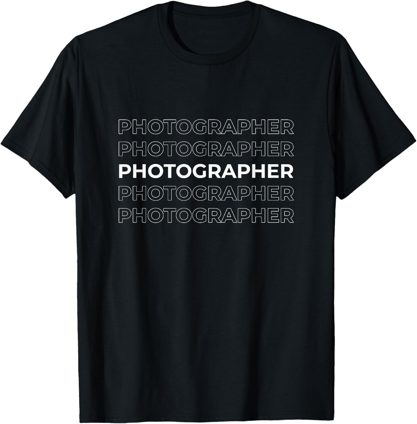 Official Photographer Event Photography T-Shirt - T-Shirt | Black